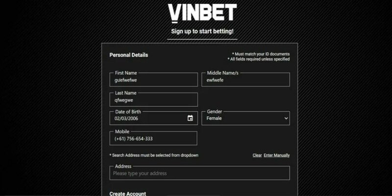 Đăng ký vinbet nhận CODE 100K